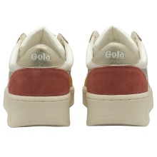 Gola Sneaker Grandslam Quadrant 2024 white/gold/yellow ladies